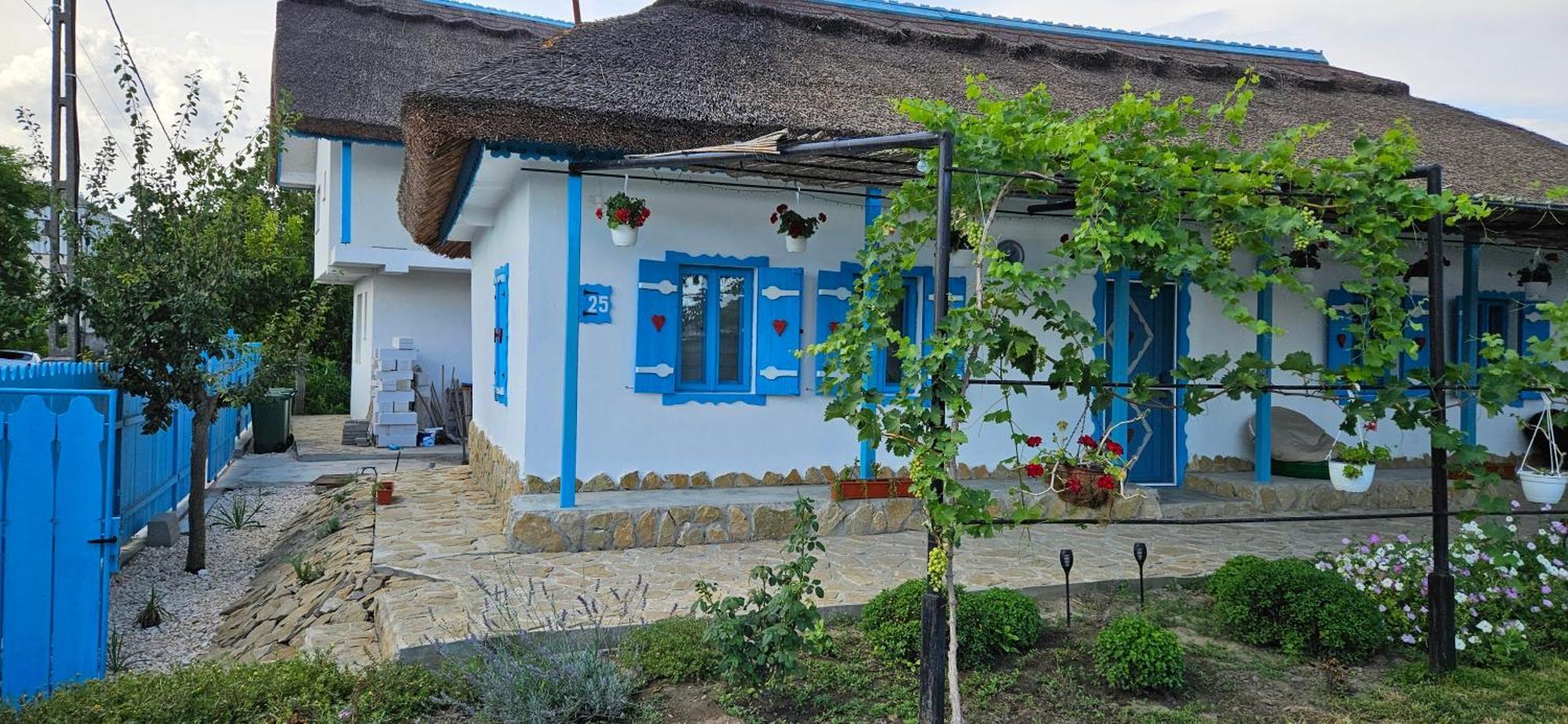 Casa Cu Stuf Murighiol Extérieur photo